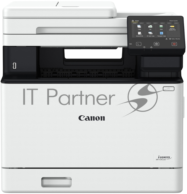 МФУ лазерное Canon i-Sensys Colour MF754Cdw (5455C009), А4, цветное, печ. 33 стр/мин., скан. до 50 стр/мин., 1200 x 1200 dpi (печать) 600x600dpi (скан.), USB, RJ-45, Wi-Fi, BlueTooth, Air Print, Mopria