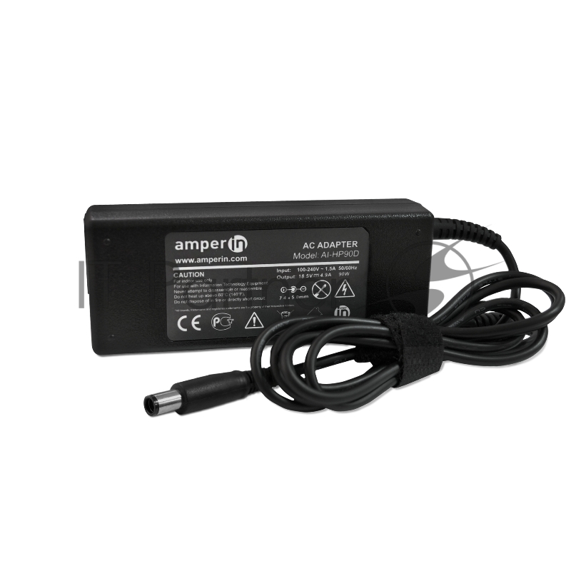 Блок питания (сетевой адаптер) Amperin AI-HP90D для ноутбуков HP 18.5V 4.9A 7.4pin