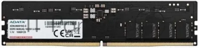 Оперативная память ADATA, DDR5, 16GB (1x16GB), 5600MHz, DIMM, CL46