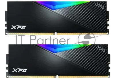Оперативная память XPG Lancer, DDR5, 32GB (2x16GB), 7200MHz, CL34, DIMM, с радиаторами, RGB, черный