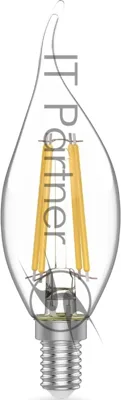 Лампа светодиодная Gauss Basic 1041126T 5.5Вт цок.: E14 свеча 240B 4100K св. свеч. белый. ней. (упак.: 3 шт)
