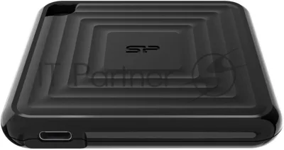 Внешний SSD Silicon Power PC60 USB-C 512Gb SP512GbPSDPC60CK 1.8" черный