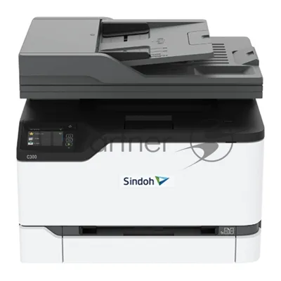 МФУ лазерное Sindoh C300, A4, цветной, печ. 24 стр/мин., скан. до 20 стр/мин (цвет.) 45 стр/мин (ч/б), 2400 x 600 dpi, USB, Ethernet, Wi-Fi
