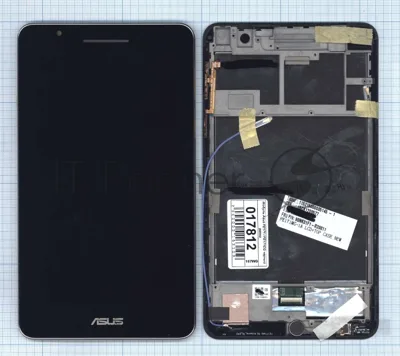 Модуль (матрица + тачскрин) для Asus Fonepad 7 FE171/FE171CG черный с рамкой