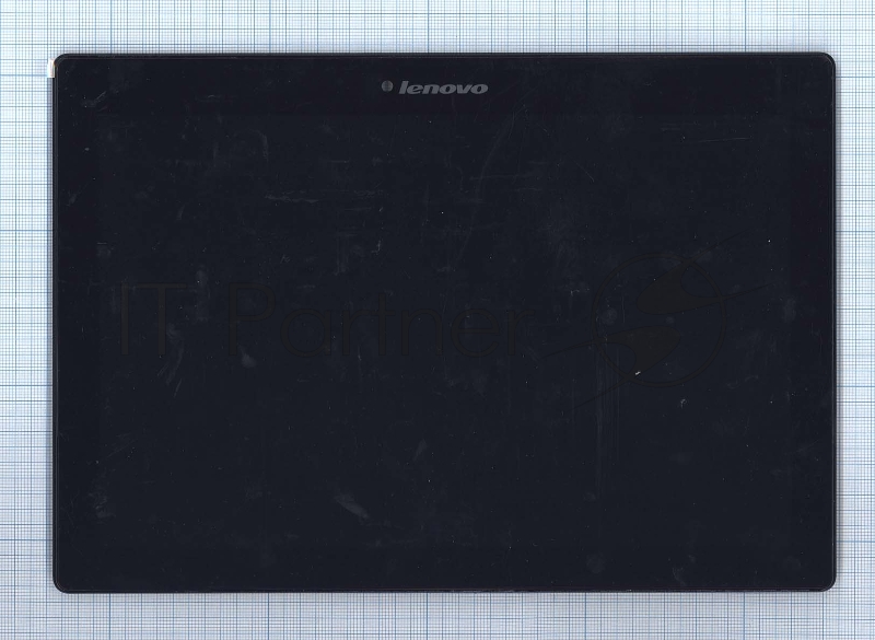 Модуль (матрица + тачскрин) для Lenovo Tab 2 A10-70 черный c рамкой