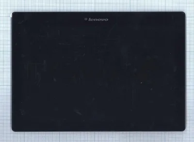 Модуль (матрица + тачскрин) для Lenovo Tab 2 A10-70 черный c рамкой