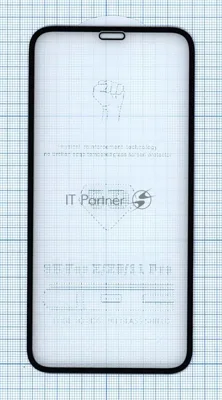 Защитное стекло 5D для Apple iPhone 11 Pro черный