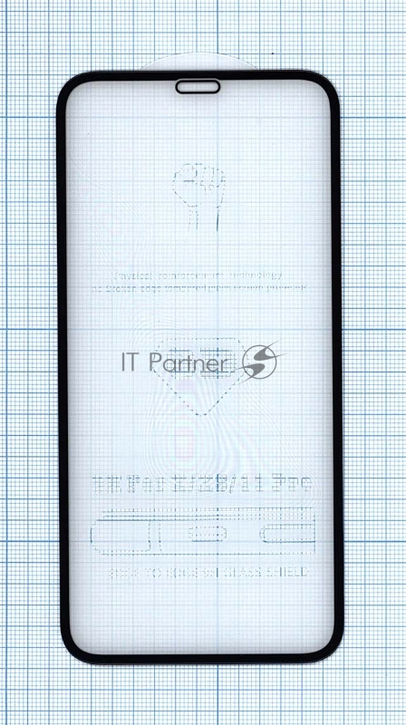 Защитное стекло 6D для Apple iPhone 11 Pro черный