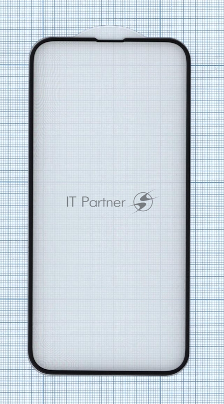 Защитное стекло 6D для Apple iPhone 14 черный