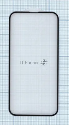 Защитное стекло 6D для Apple iPhone 14 черный