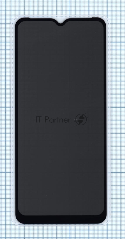 Защитное стекло Privacy "Анти-шпион" для Realme C15