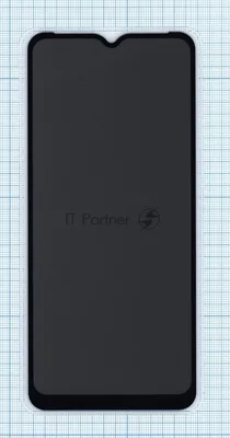 Защитное стекло Privacy "Анти-шпион" для Realme C15