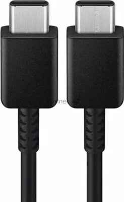 Кабель Samsung EP-DX310, USB Type-C (m) - USB Type-C (m), 1.8м, 3A, черный (EP-DX310JBEGEU)