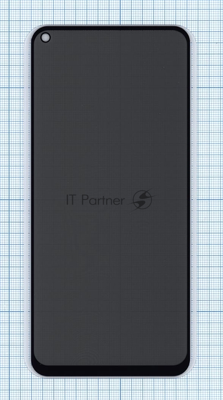 Защитное стекло Privacy "Анти-шпион" для Vivo Y70 S