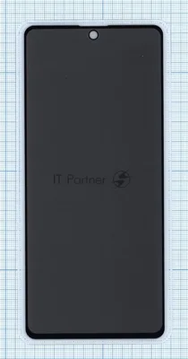 Защитное стекло Privacy "Анти-шпион" для Xiaomi Poco X3/X3 Pro
