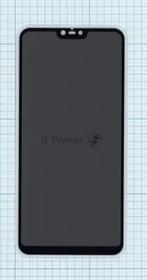 Защитное стекло Privacy "Анти-шпион" для Xiaomi Redmi Note 6