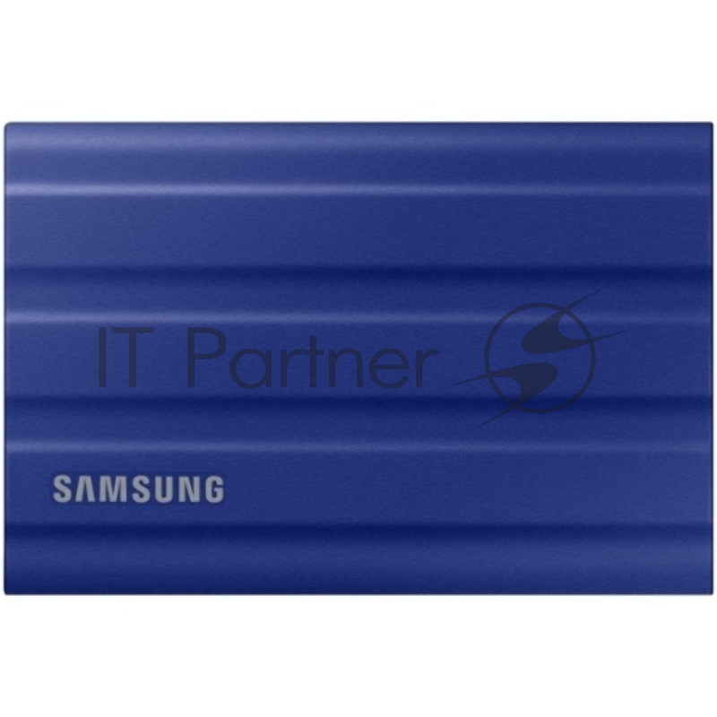 Внешний SSD Samsung T7 Shield, 2TB, USB 3.2 Gen 2 Type-C, R/W 1050/1000, синий