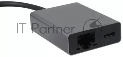 Адаптер TypeC--->RJ45+PD 100Вт, Allum Shell, VCOM