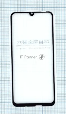 Защитное стекло "Полное покрытие" для Huawei Honor 10i черный