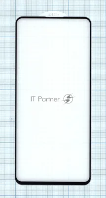 Защитное стекло "Полное покрытие" для Huawei Honor X8 черный