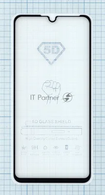Защитное стекло "Полное покрытие" для Huawei P30 Lite New Edition черный