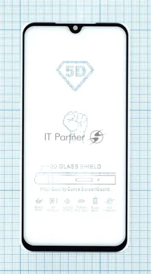Защитное стекло "Полное покрытие" для Huawei Y5 (2019) черный