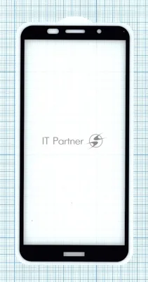 Защитное стекло "Полное покрытие" для Huawei Y5 Prime (2018) черный
