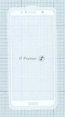 Защитное стекло "Полное покрытие" для Huawei Y6 (2018) черный