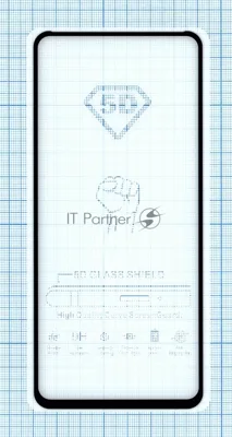 Защитное стекло "Полное покрытие" для Xiaomi Poco F2 Pro черный