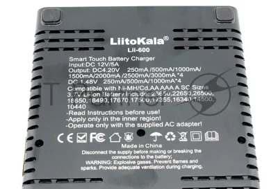 Зарядное устройство LiitoKala Lii-600