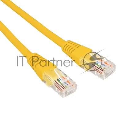 Патч-корд U/UTP Rexant cat.5e, RJ45-RJ45, 26AWG, ZH нг(А)-HF, желтый, 5 м