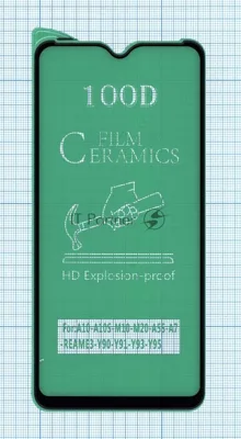 Керамическая пленка (стекло) для Vivo Y93/Y91/Y95 черный