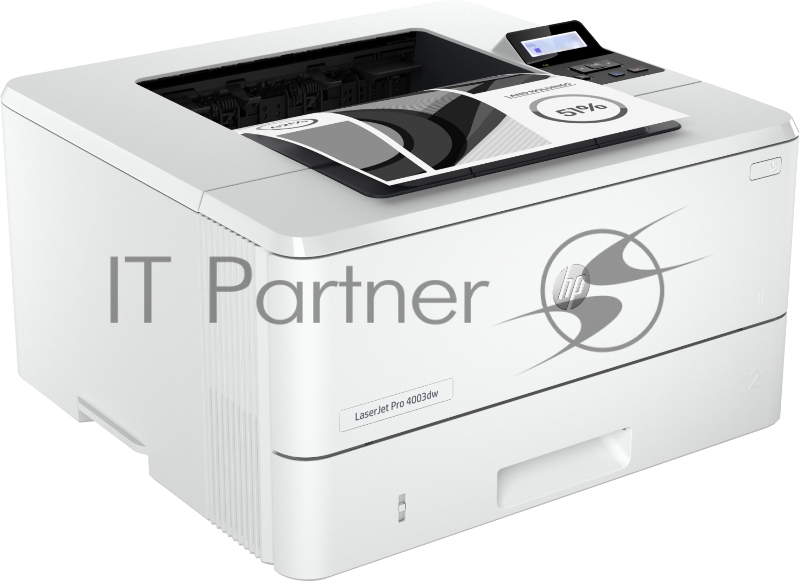 Принтер лазерный HP LaserJet Pro M4003dw (2Z610A), A4, ч/б, до 40 стр/мин., 1200 x 1200 dpi, USB, RJ-45, Wi-Fi, Air Print, Mopria