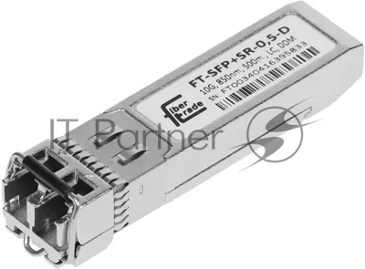 Модуль оптический Future Technologies FT-SFP+SR-0,5-D Модуль оптический FT-SFP+SR-0,5-D (10G, 850nm, 500m., LC, DDM)
