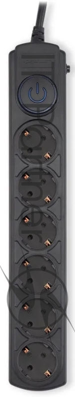Сетевой фильтр Ippon BK-6-EU-5-16-B 5м, 6 розеток, черный, коробка