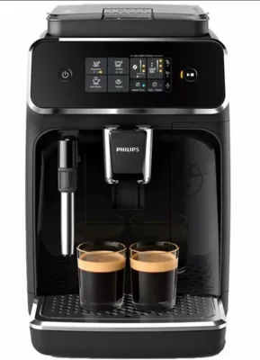 Кофемашина автоматическая Philips EP2224/10 черный, исп. кофе - молотый/зерновой, 1.8 л, 1500 Вт, 15 Бар.