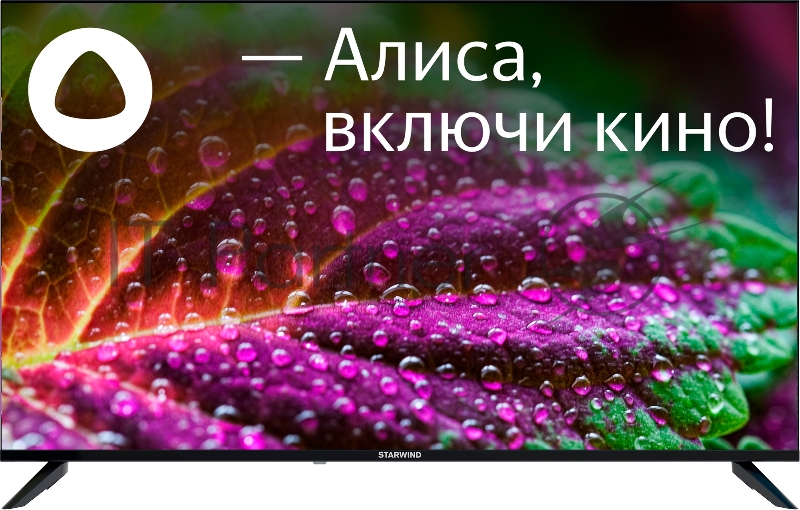 Телевизор Starwind 50" SW-LED50UG403 черный LED UHD 60Hz Яндекс ТВ