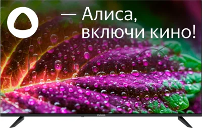 Телевизор Starwind 55" SW-LED55UG403 черный LED UHD 60Hz Яндекс ТВ