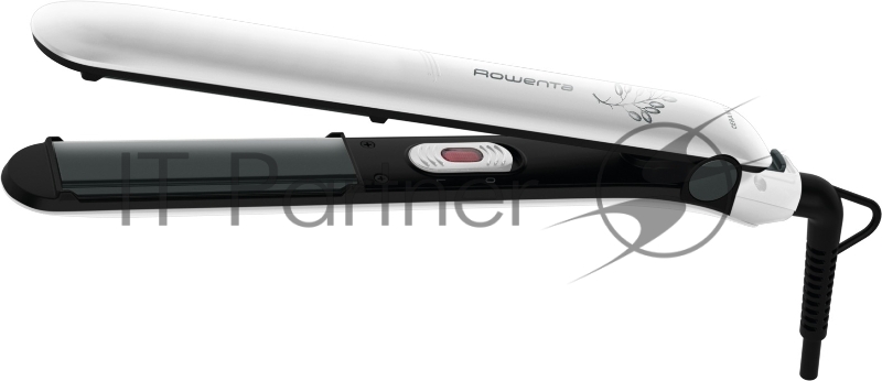 Выпрямитель для волос Rowenta Easyliss Pure SF1628F0 белый/серый, 25 мм, 200 °C, 1 режим
