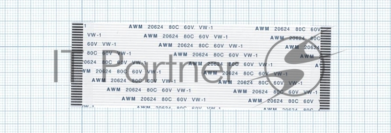 Шлейф универсальный 32pin, шаг 1мм, длина 10 см