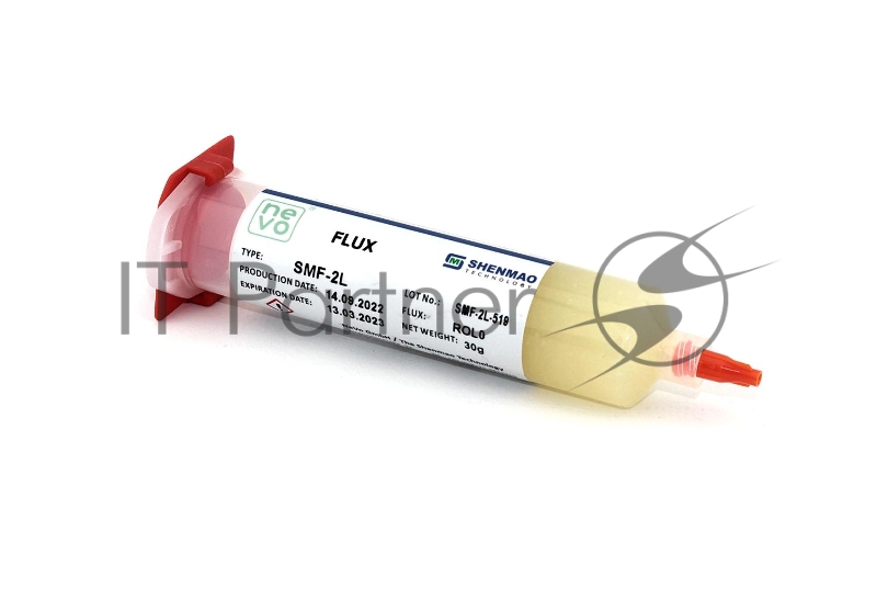 Флюс-гель SMF-2L безотмывочный, 30 мл.