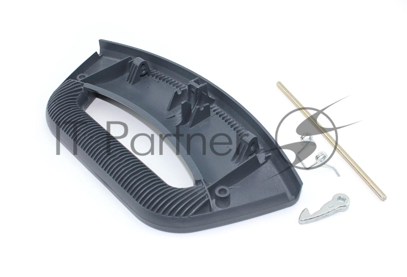 Ручка люка для стиральной машины Indesit, Ariston, Hotpoint темно-серая 286151/288568