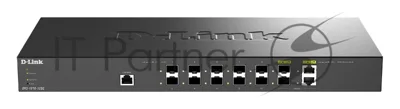 Коммутатор D-Link DXS-1210-12SC/B1A, 10×10 Гбит/с SFP+ + 2×10 Гбит/с Combo, управляемый