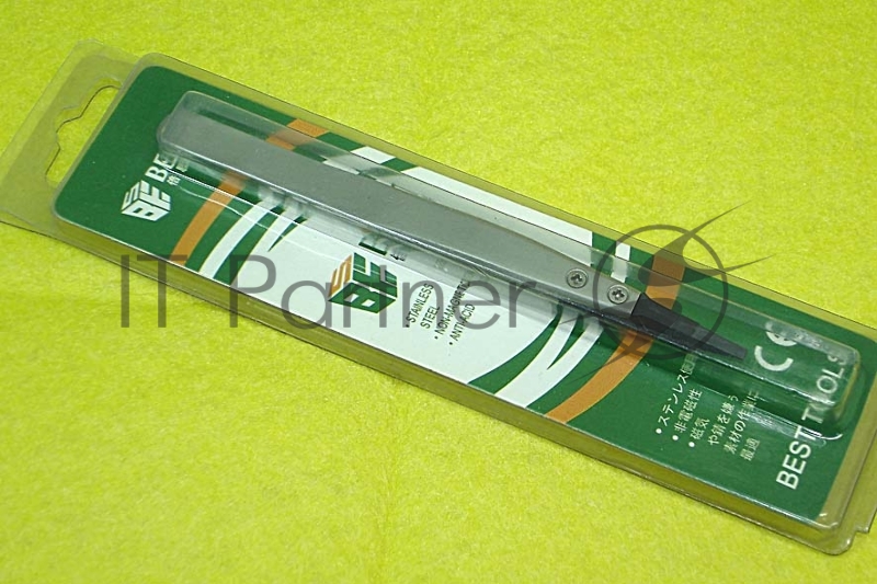 Пинцет Best BST-242 прямой антистатический 130 мм