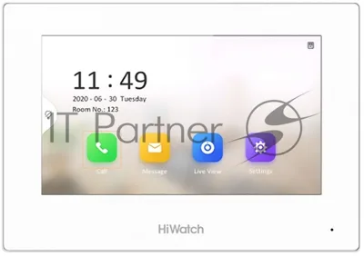 Видеодомофон HiWatch Pro VDP-H3212W белый