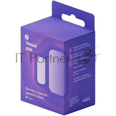 Датчик открытия дверей и окон, Яндекс, Zigbee YNDX-00520