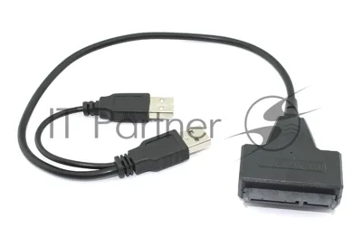 Переходник SATA на USB 2.0 на шнурке 30 см с индикатором