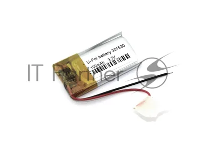 Аккумулятор Li-Pol (батарея) 3x15x30мм 2pin 3.7V/100mAh