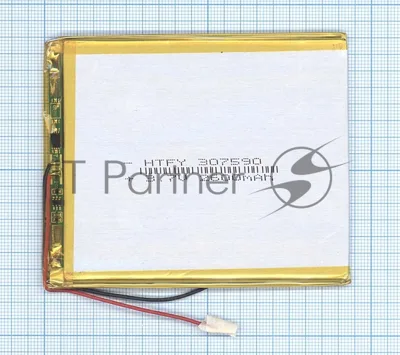 Аккумулятор Li-Pol (батарея) 3x75x90мм 2pin 3.7V/2600mAh