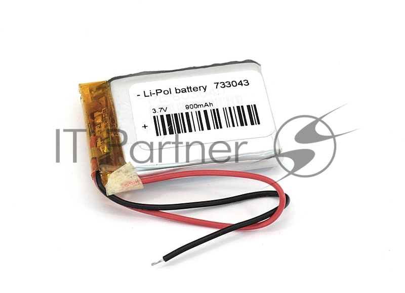 Аккумулятор Li-Pol (батарея) 7.3x30x43мм 2pin 3.7V/900mAh